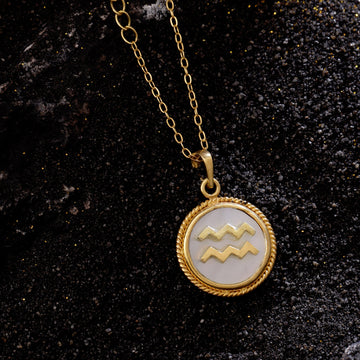 Aquarius Charm pendant
